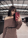 YANYAN KNITS Cotton necklace with stone and charm YYK-YYW24-1832A-PINSE-F Colorblock YYK-YYW24-1851